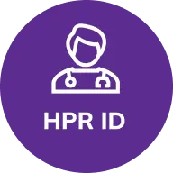 <p><b>Health Professional ID:</b> The HPR is a unique ID given to doctors identifying them as the registered members of HPR under ABDM and NHA.</p>