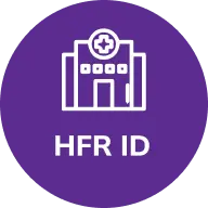 <p><b>Health Facility ID:</b> The HFR is the unique ID given to healthcare facilities like hospitals, clinics, labs under ABDM and NHA. This helps to identify them as trusted healthcare providers and facilitators in the country.</p>